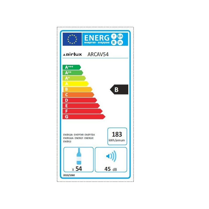 Cave à vin AIRLUX ARCAV54
