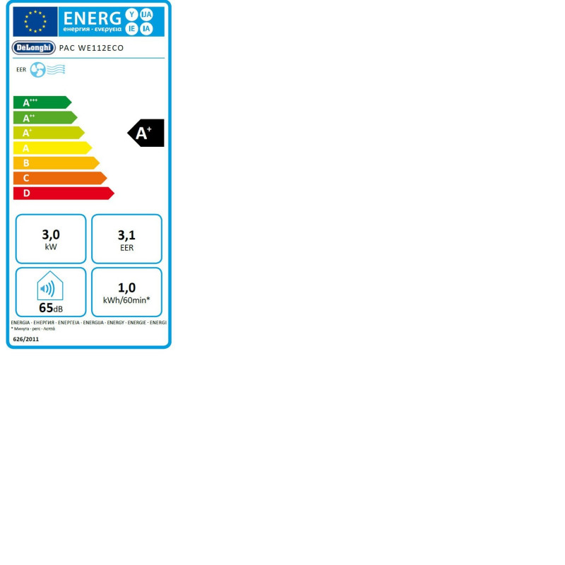 Ventilateur / Climatiseur DELONGHI PAC WE112ECO