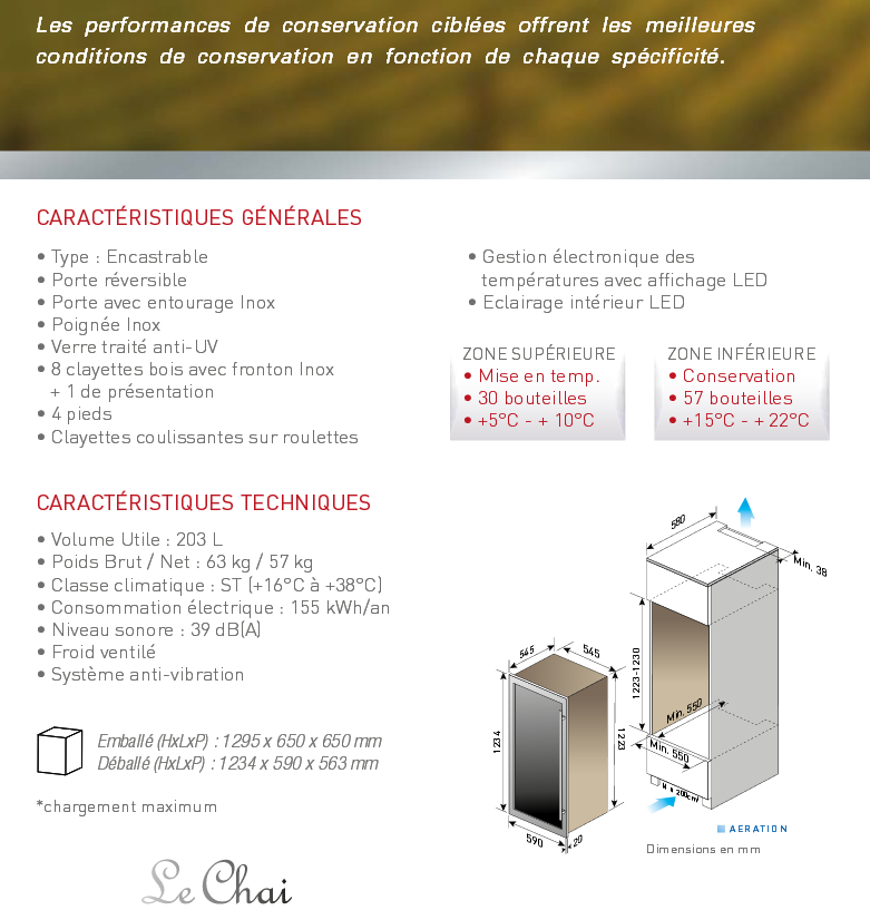 LE CHAI LBN870