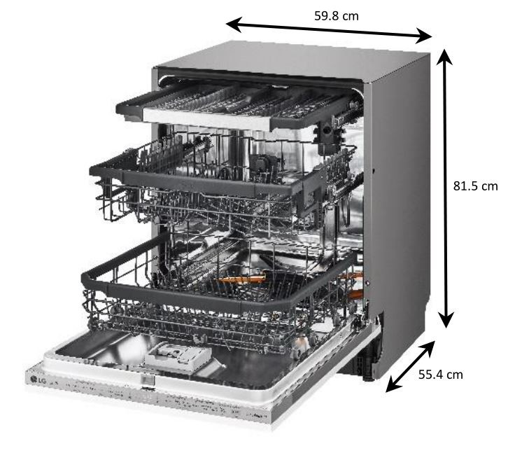 LAVE VAISSELLE CONNECTE LG