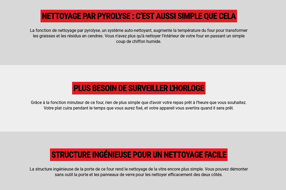 FAURE FCI6563PWA