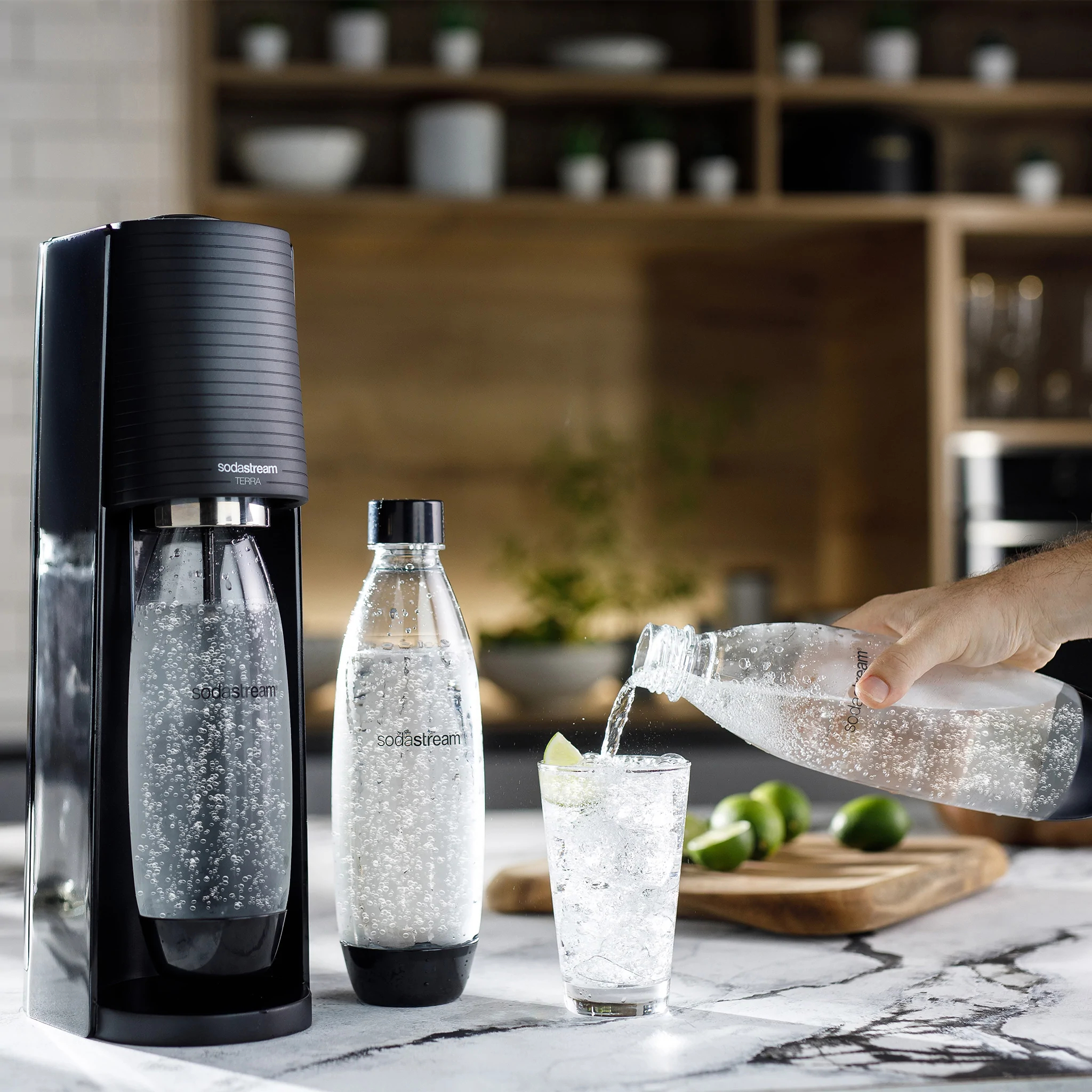 SodaStream Jet - Machine à eau pétillante avec bouteille