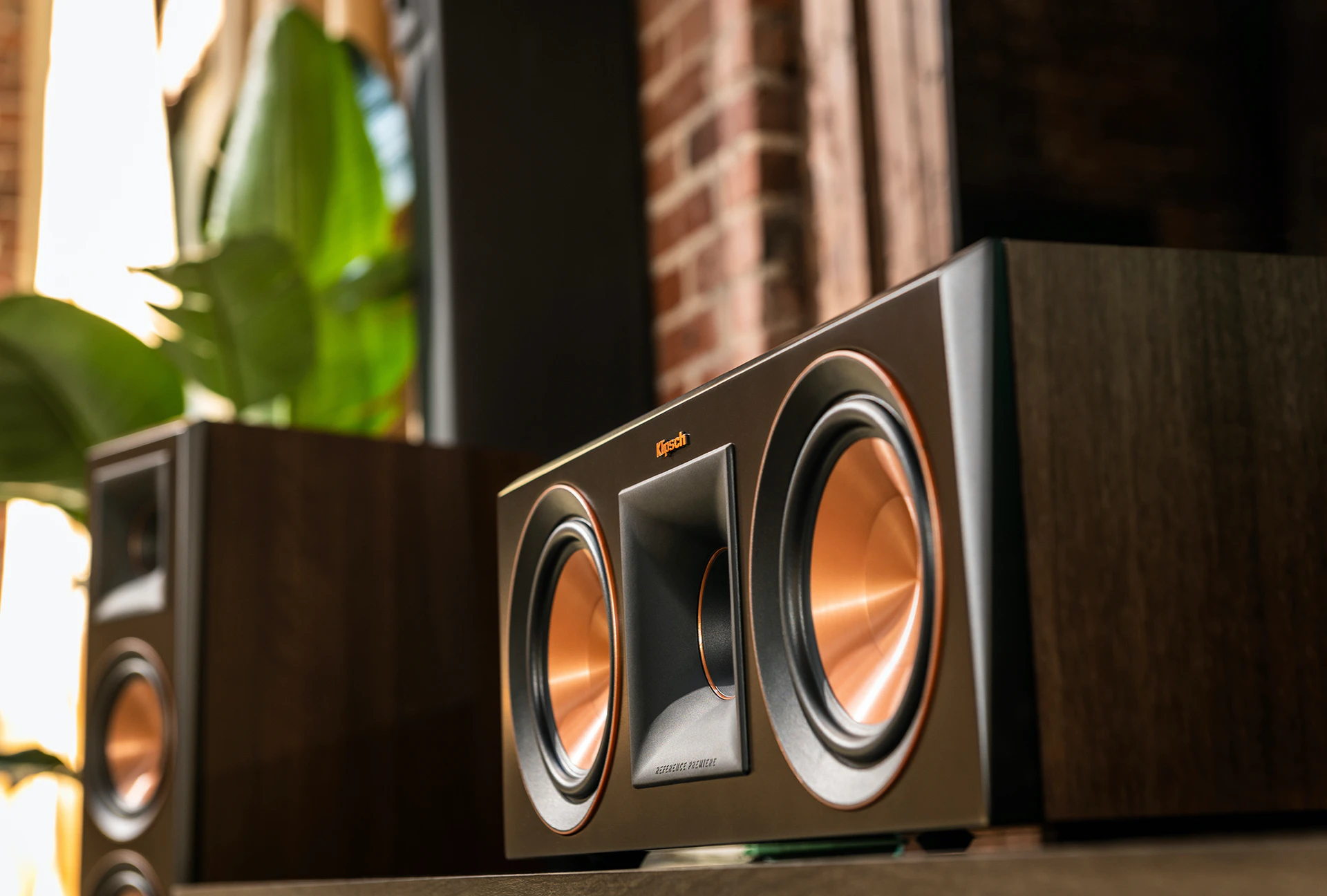 KLIPSCH RP-500C WALNUT