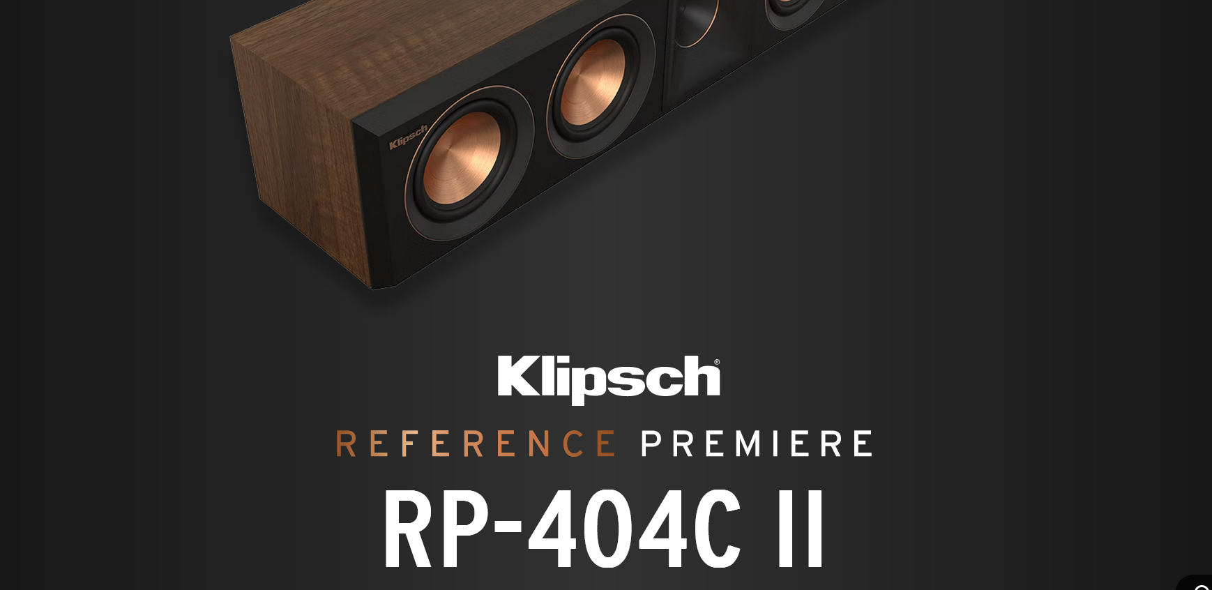 KLIPSCH RP-404C-II EBONY