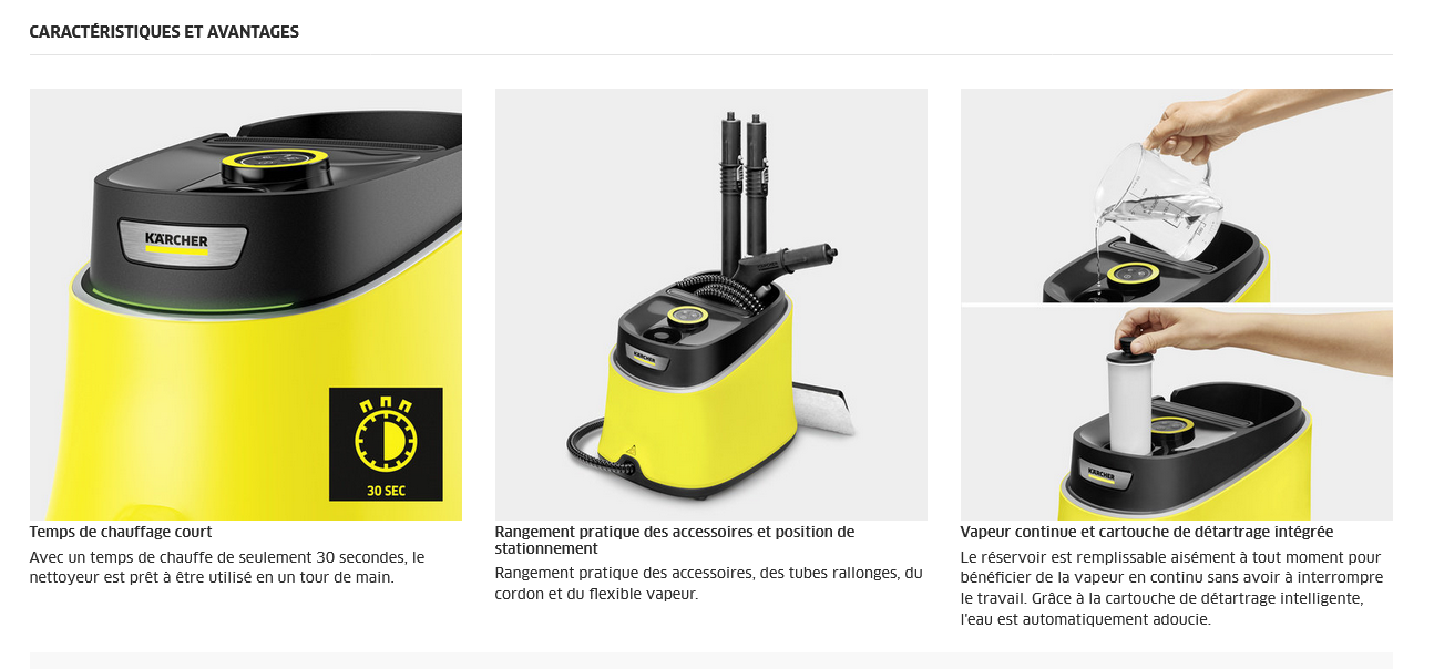 KARCHER SC3 DELUXE EASY FIX