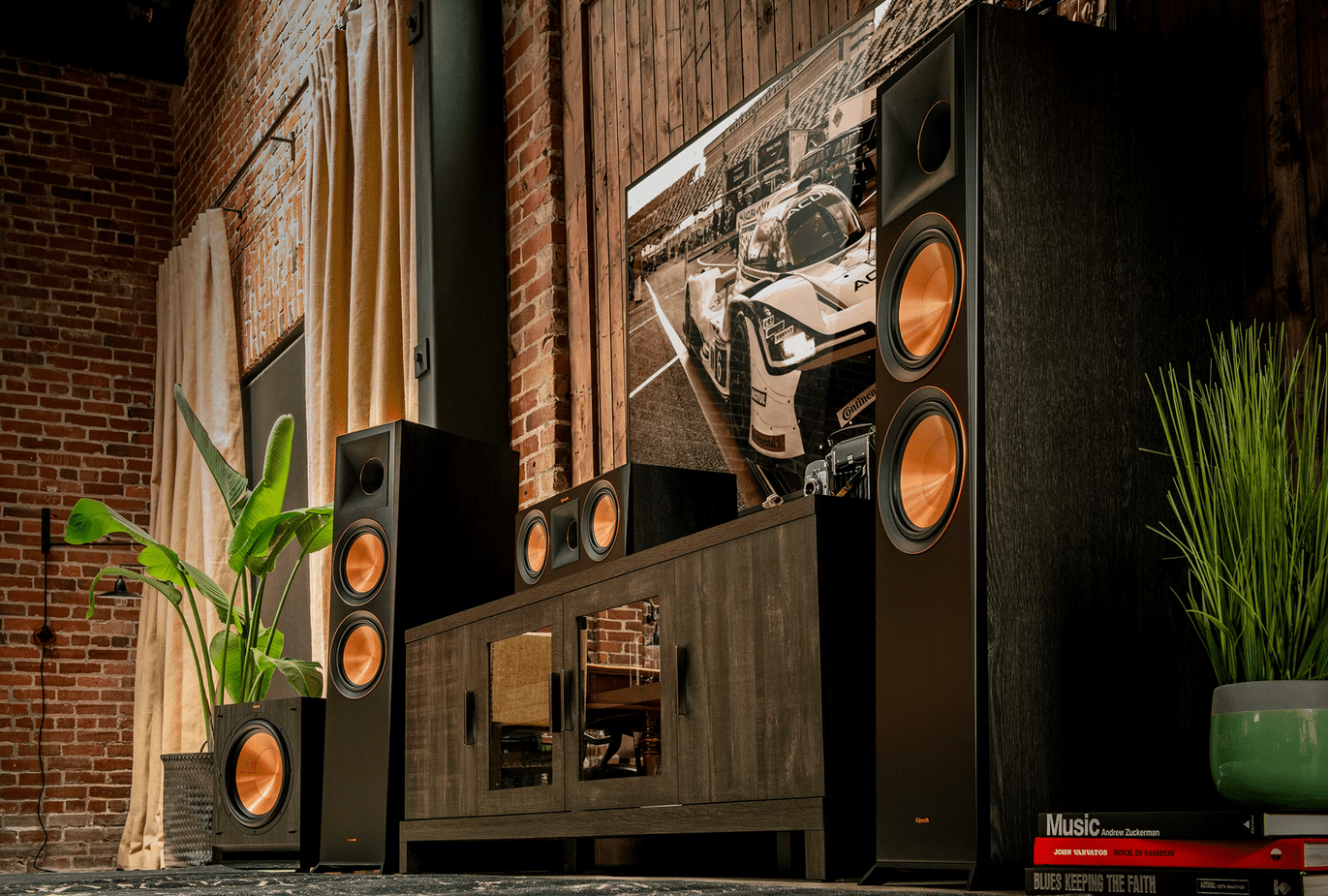 KLIPSCH RP-8000F WALNUT