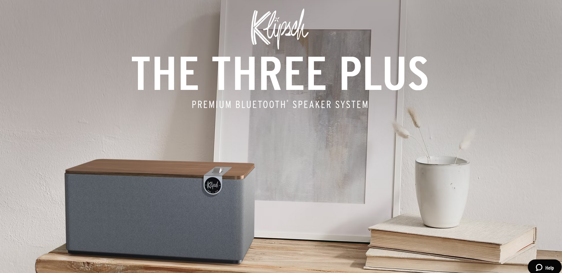 KLIPSCH THE THREE PLUS BLACK