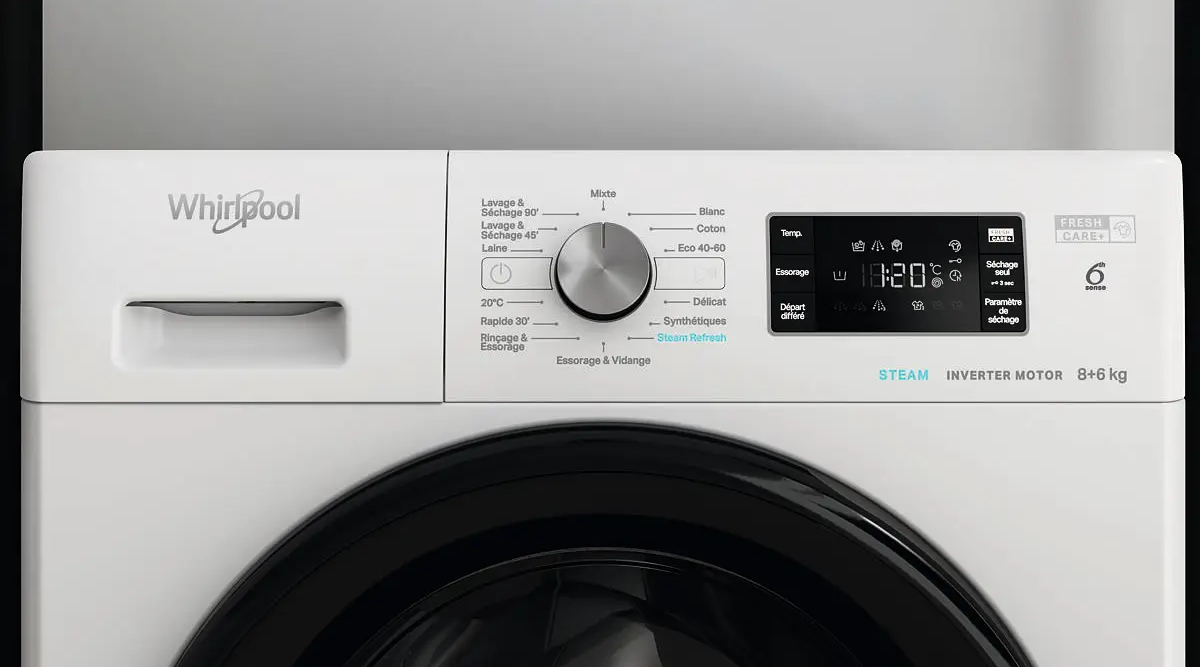 WHIRLPOOL PFFWDB864349BVFR