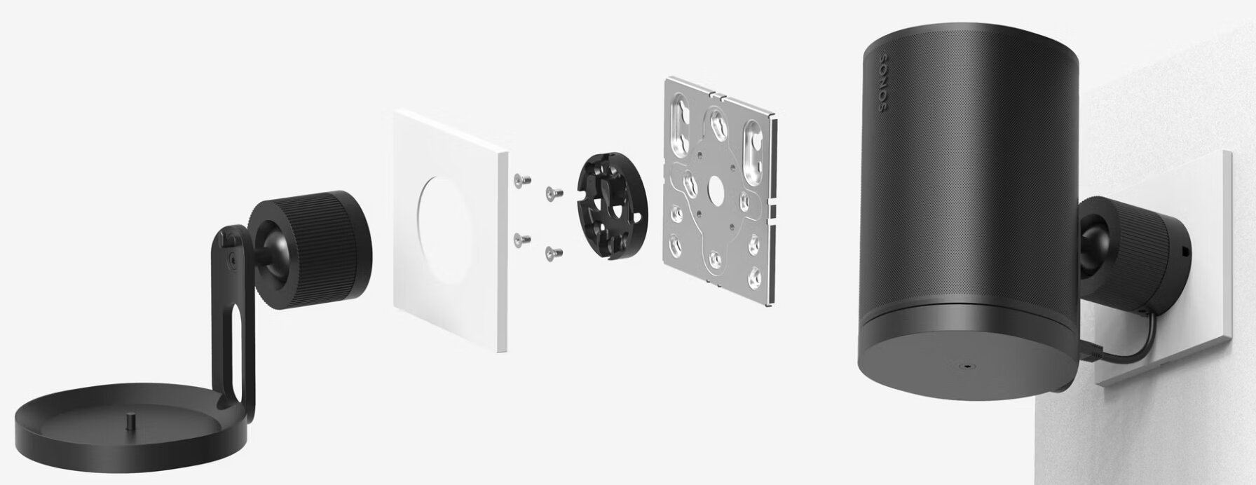 SUPPORT POUR SONOS ERA 100 PRO BLANC